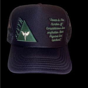 Navy Blue Trucker Hat.